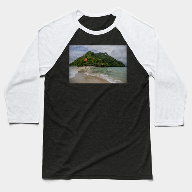 Kai Island, Krabi Province, Thailand Baseball T-Shirt by VickiWalsh